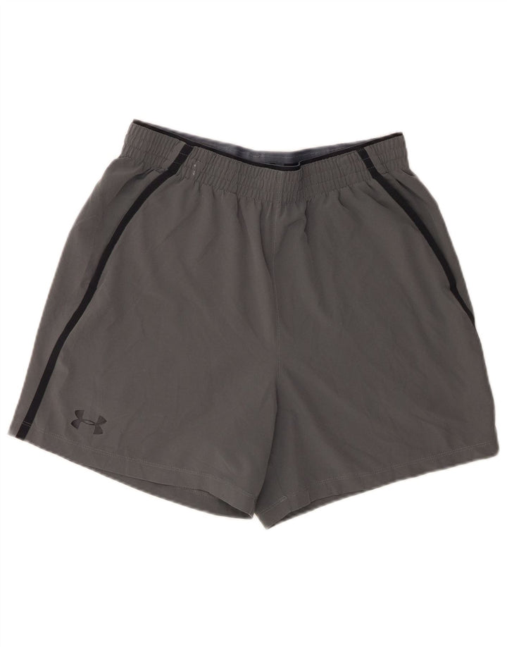 Pantaloni scurți sport Under Armour Heat Gear pentru bărbați, gri mediu