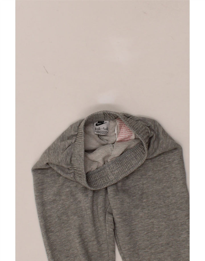 NIKE Boys Graphic Tracksuit Trousers Joggers 5-6 Years Medium Grey Cotton Vintage Nike and Second-Hand Nike from Messina Hembry 