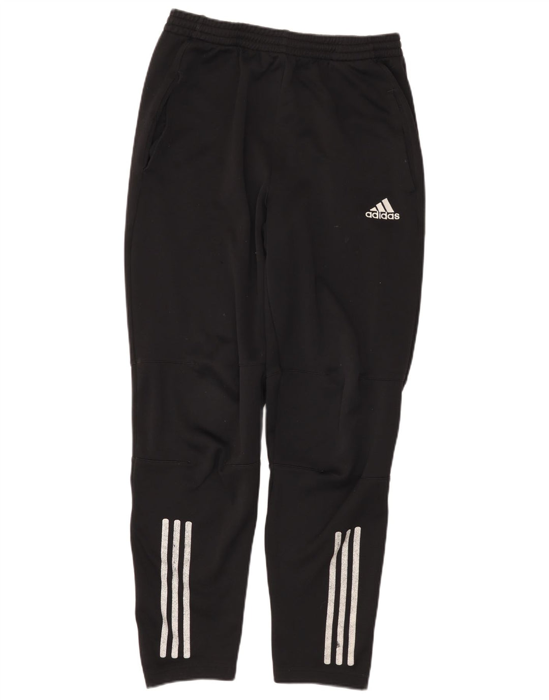 Pantaloni de trening ADIDAS pentru bărbați Marea Britanie 42/44 Poliester negru mare