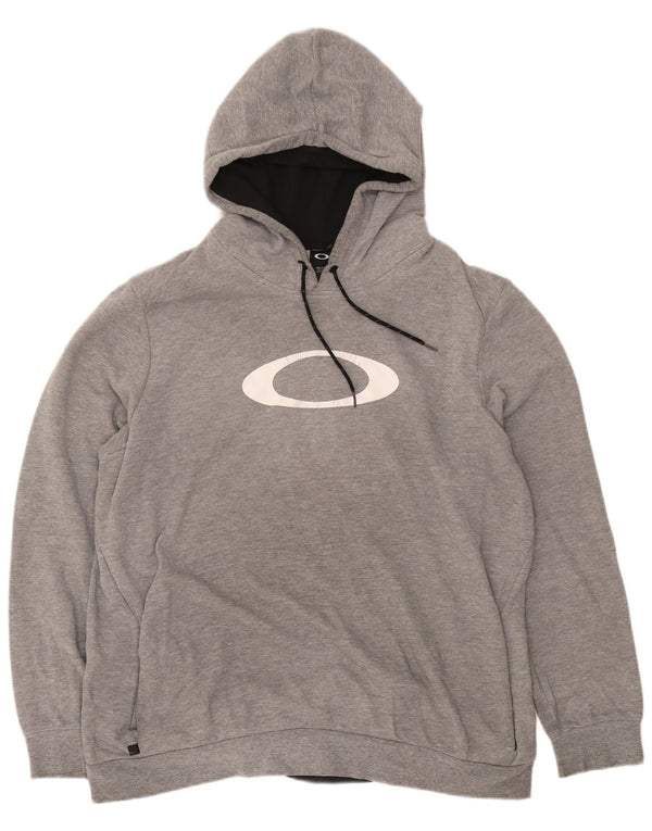 Pulover Oakley pentru bărbați, cu capota, 2XL, gri, pete