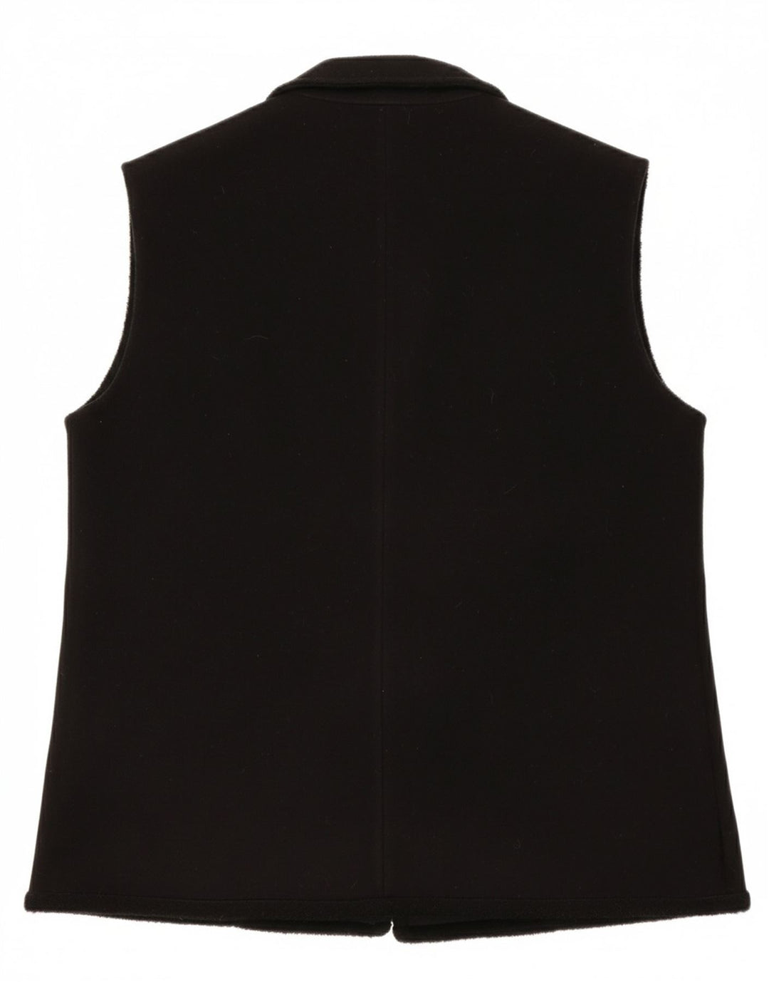 TRAFFIC Womens Fleece Gilet UK 14 Large Black Polyester