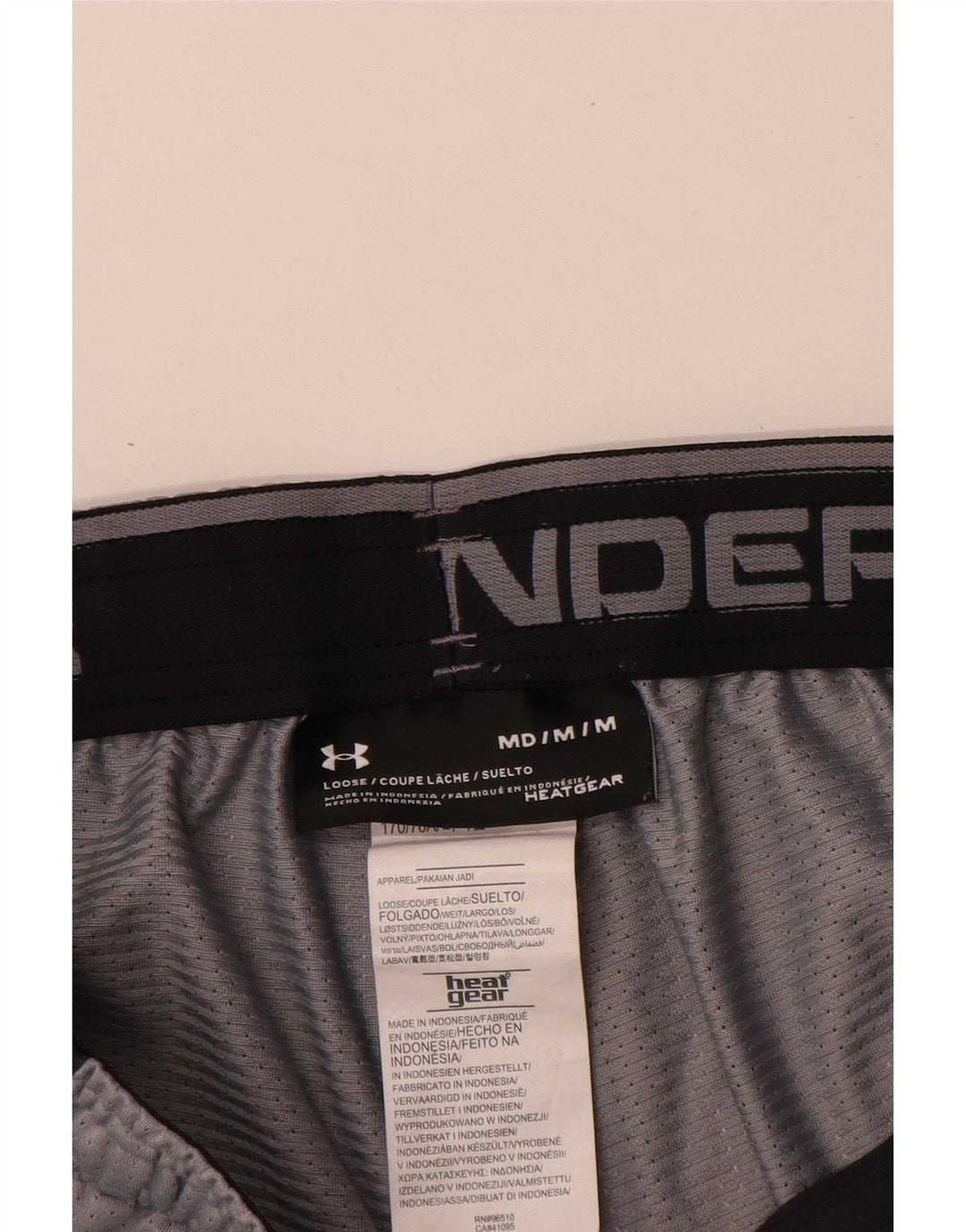 Pantaloni scurți sport Under Armour pentru bărbați, gri mediu, poliester