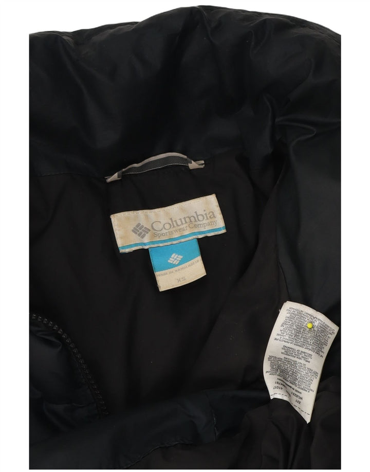 Jachetă căptușită supradimensionată Columbia pentru femei UK 6 XS poliester bleumarin