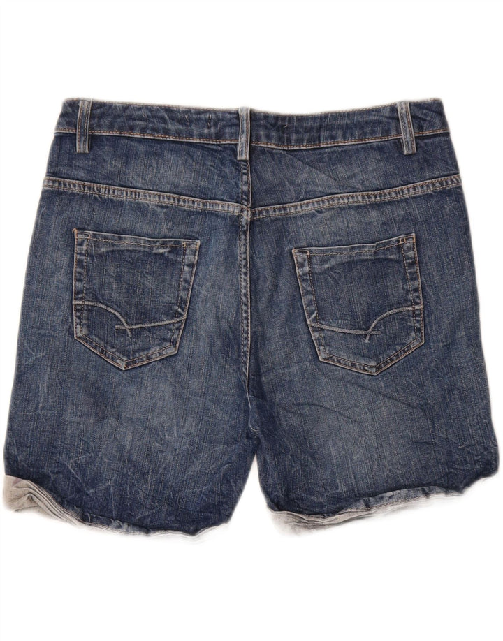 Pantaloni scurți din blugi pentru femei ZARA EU 40 Medium W30 Albastru