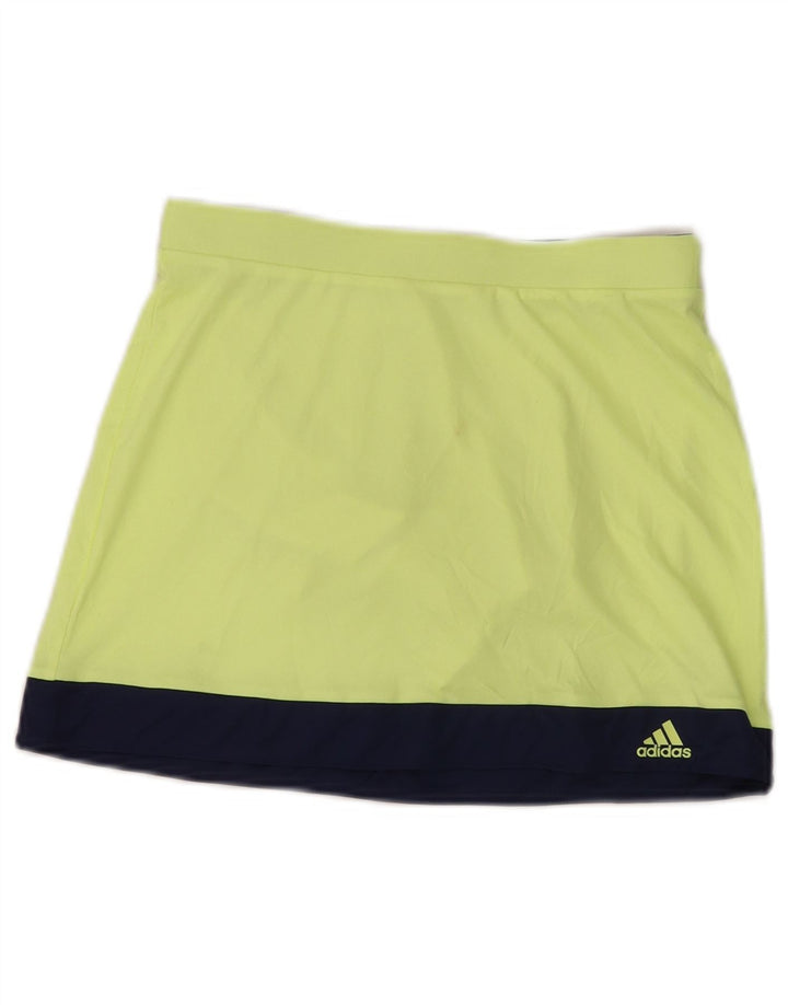 Adidas Fete Climalite Skort 11-12 ani Galben Poliester Colorblock