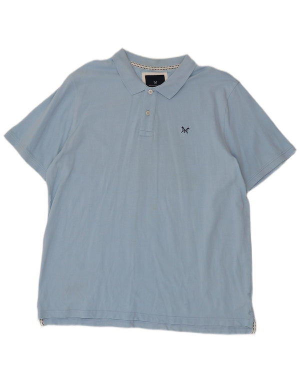 Crew Clothing Tricou polo pentru bărbați 2XL, bumbac albastru