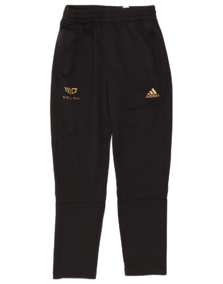 Pantaloni de trening ADIDAS Primegreen pentru baieti 9-10 ani poliester negru