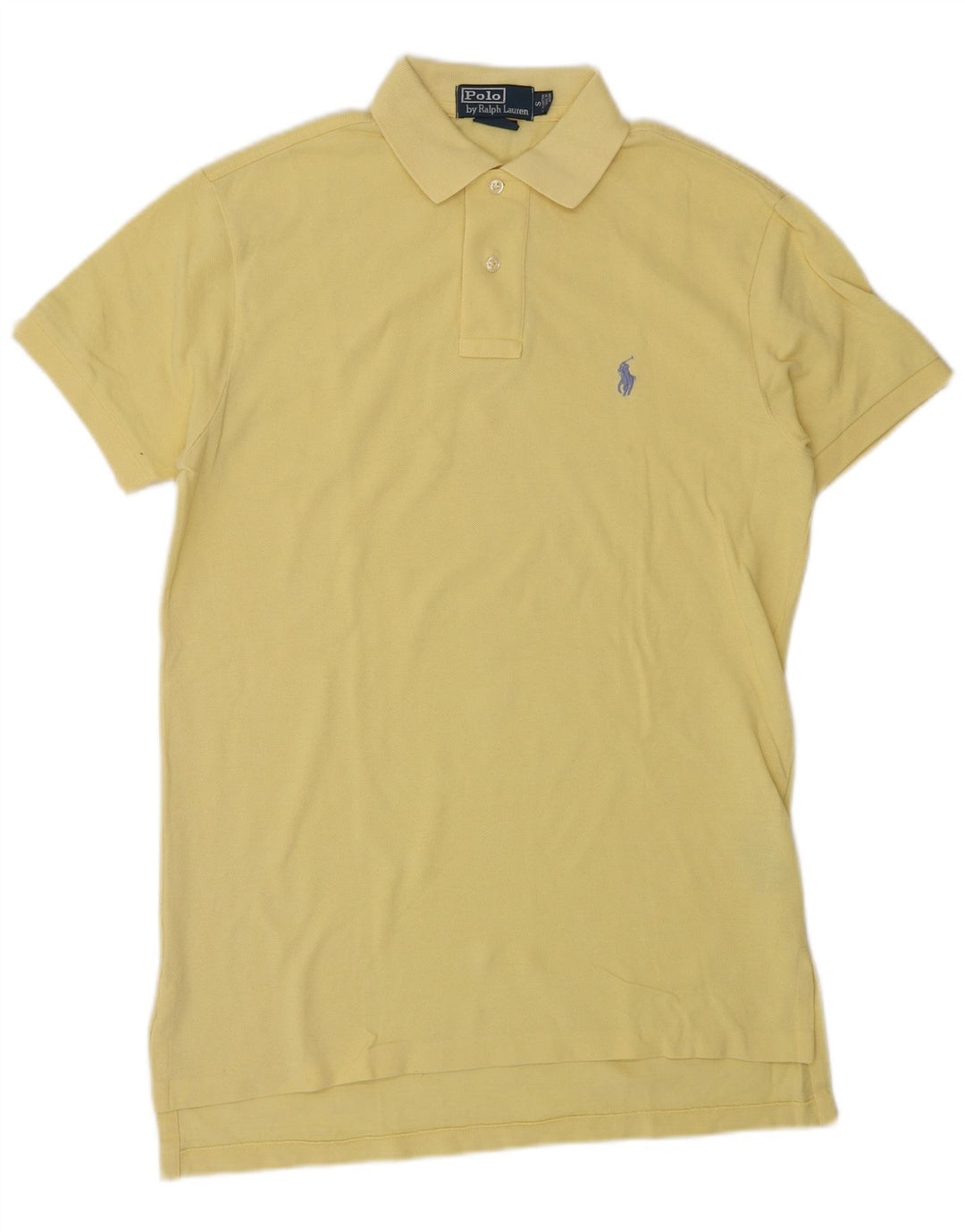 POLO RALPH LAUREN Tricou Polo pentru bărbați Bumbac galben mic
