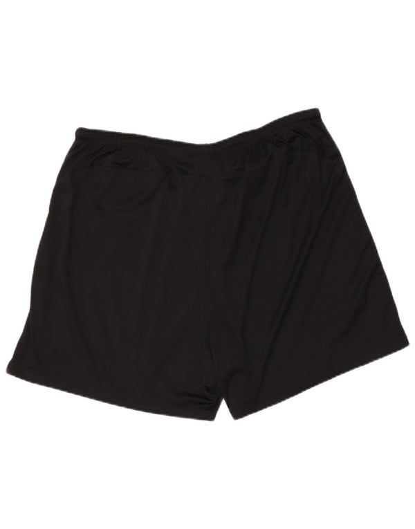 Pantaloni scurți sport NIKE Dri Fit pentru bărbați XL, negru, poliester color bloc
