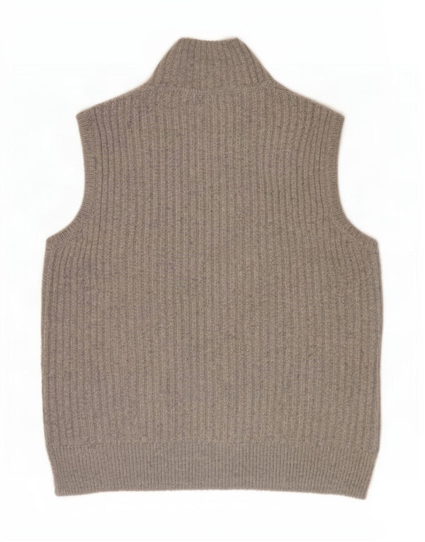 Marks & Spencer Vestă pentru bărbați Tank Top Medium Gri Poliester Geometric