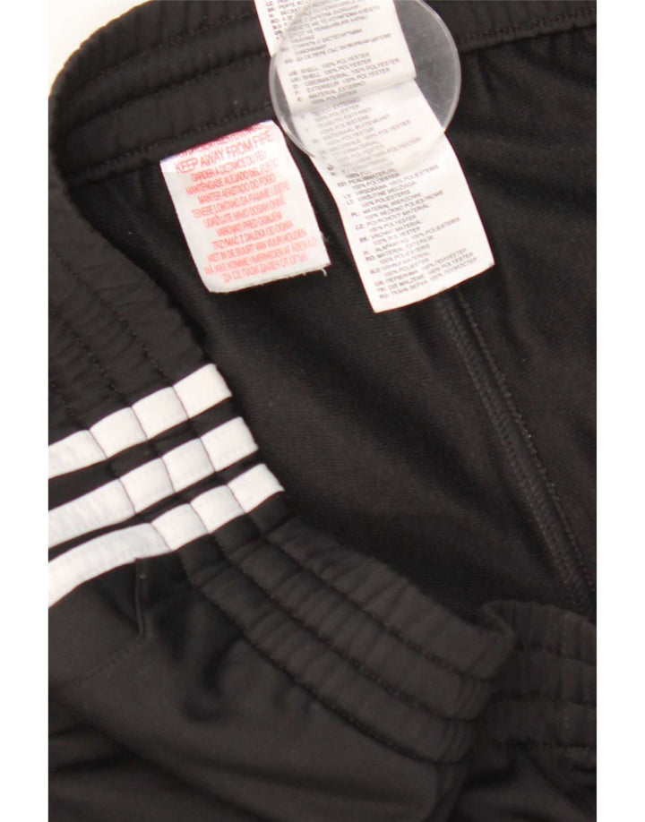 Pantaloni de trening Adidas pentru femei UK 14 Poliester mediu negru