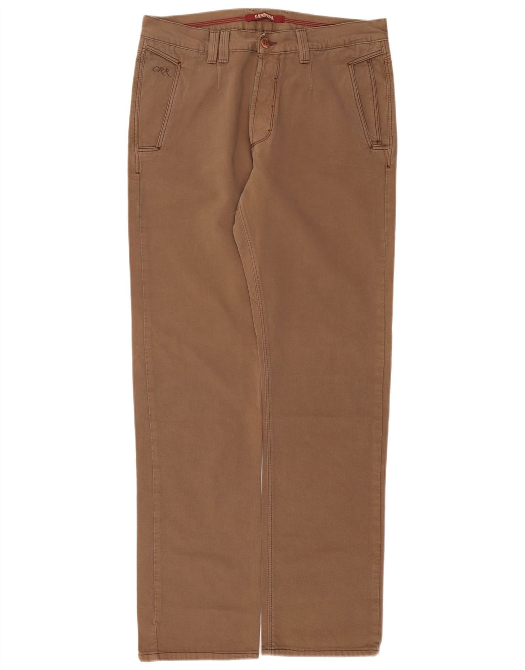 CARRERA Pantaloni Drepți Casual Bărbați W32 L33 Maro