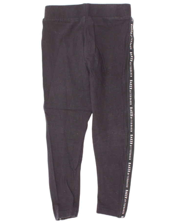 Jambiere grafice pentru fete Ted Baker 6-7 ani bumbac negru