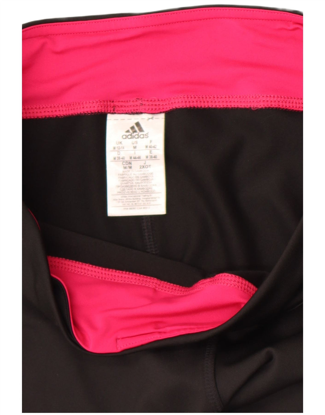 Leggings Adidas Climalite Capri pentru femei UK 12/14 Poliester mediu negru