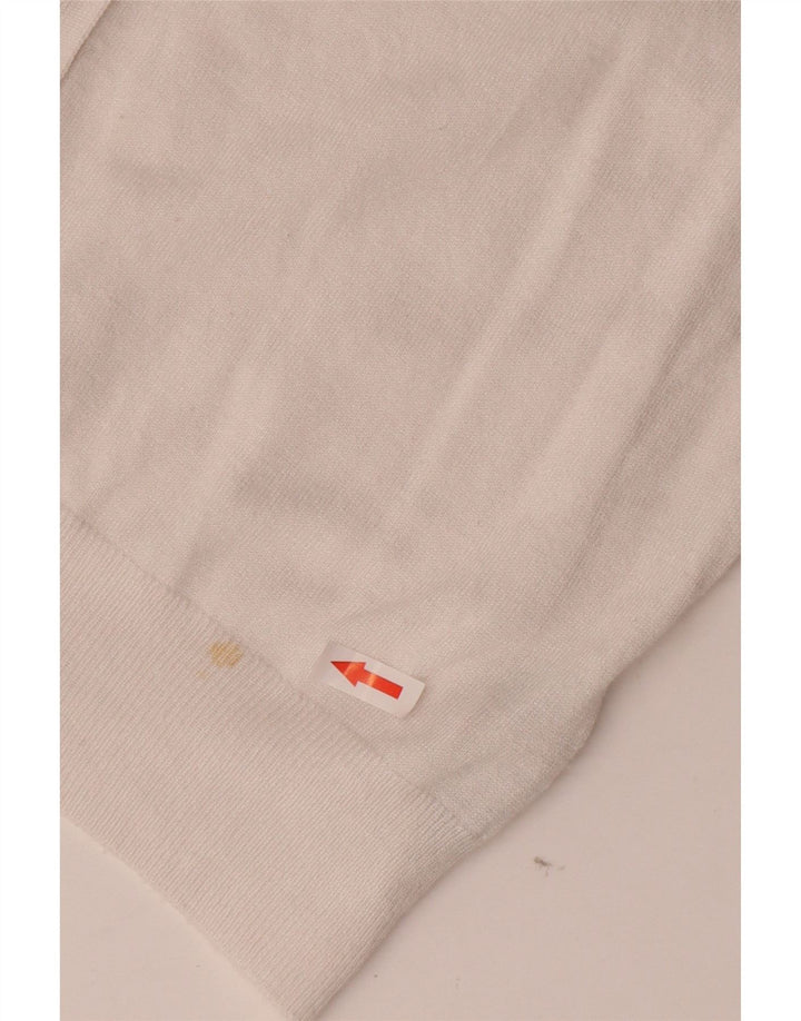 Marks & Spencer Pulover cardigan cu mâneci 3/4 pentru femei UK 12 Medium White