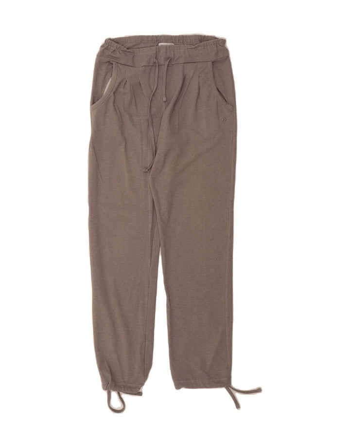 CRAGHOPPERS Womens Tracksuit Trousers Joggers UK 10 Small Grey Polyester Vintage CRAGHOPPERS and Second-Hand CRAGHOPPERS from Messina Hembry 