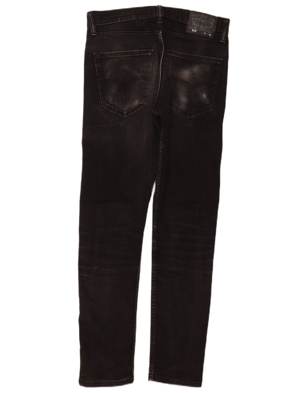 Blugi conici pentru bărbați Levi's Slim Tapered W31 L32 Bumbac negru