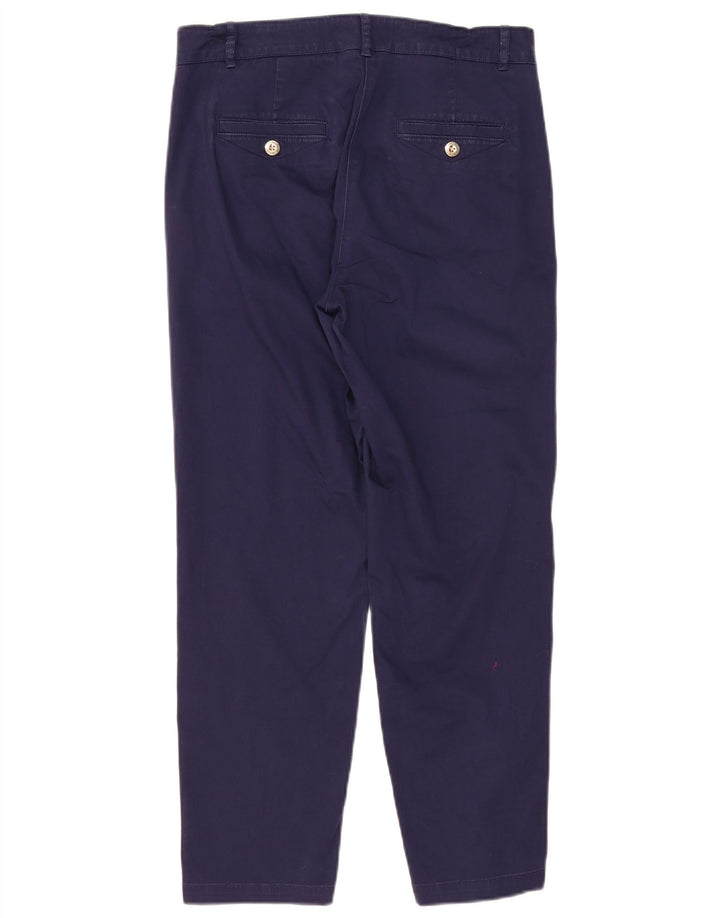 Pantaloni chino pentru femei Marks & Spencer UK 12 Medium W32 L28 Bleumarin