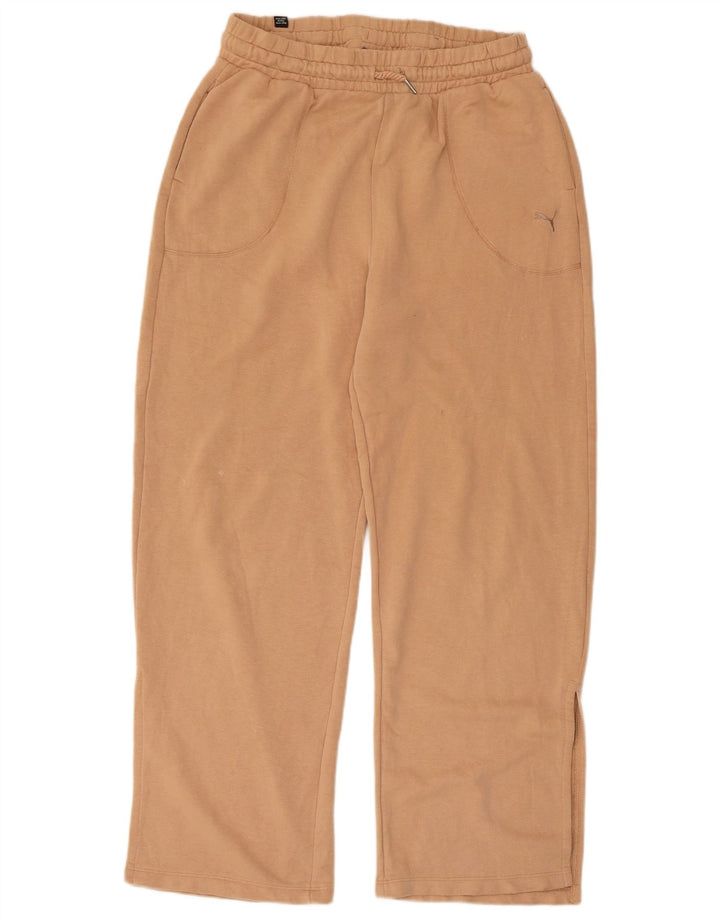 Pantaloni de trening Puma pentru bărbați, bumbac, bej mediu