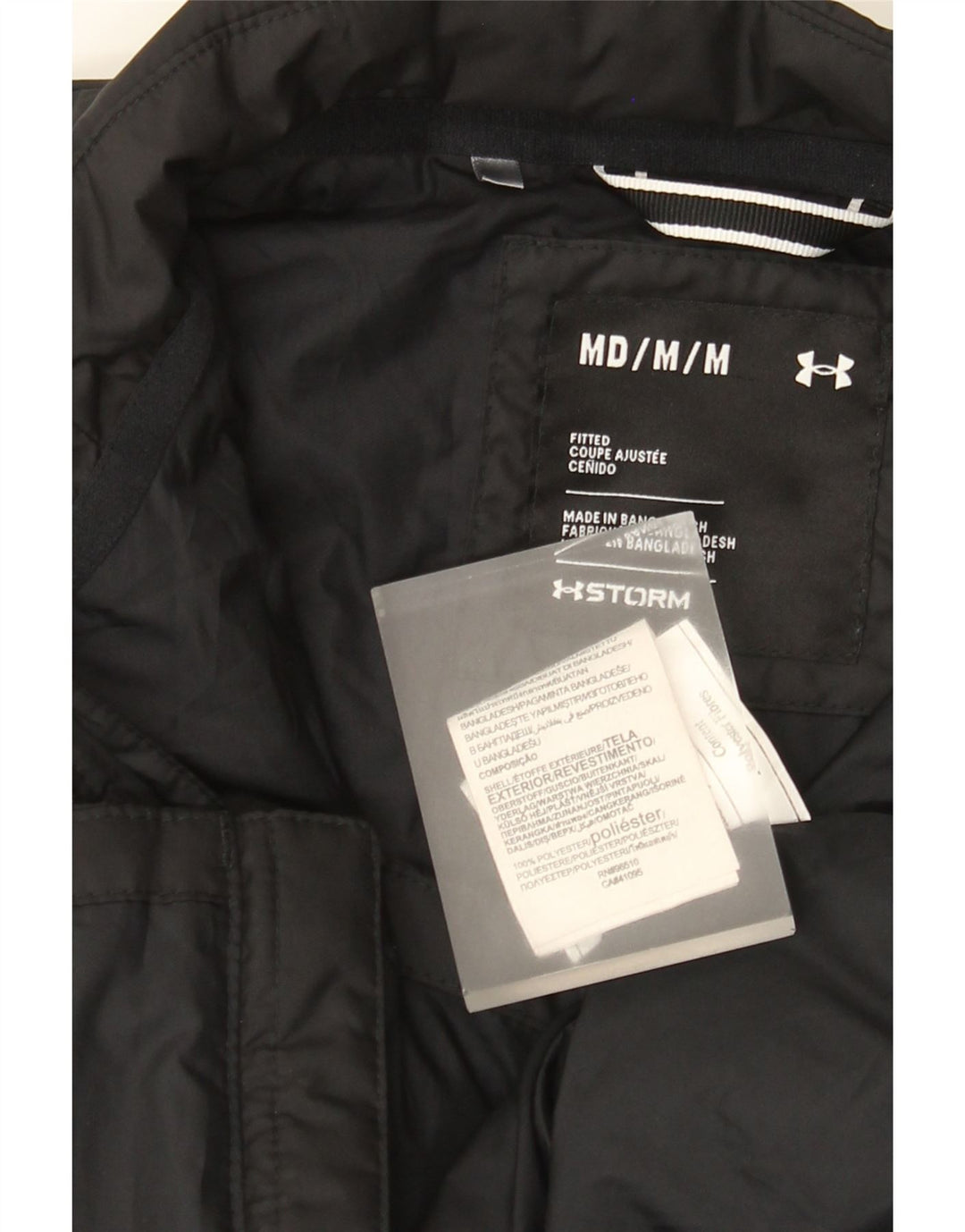 Gilet căptușit pentru femei Under Armour UK 14 Medium Black Poliester