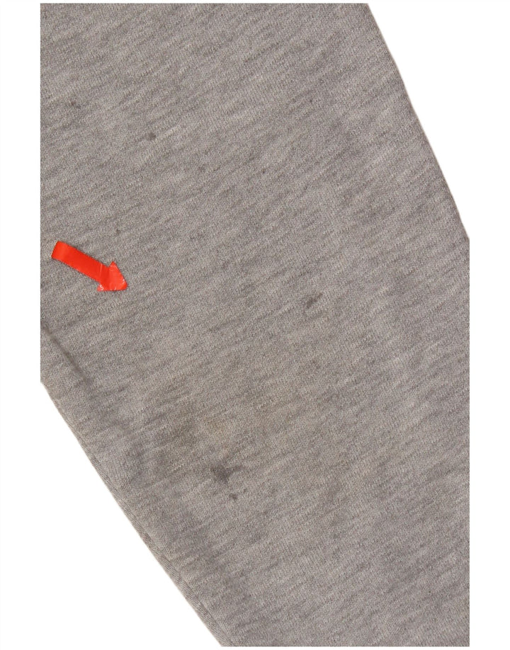 Pulover supradimensionat cu grafic Superdry pentru femei UK 16, bumbac mare, gri