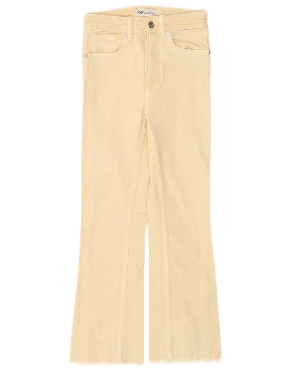 Blugi Bootcut pentru Damă Zara EU 34 2XS L24 L24 Bej