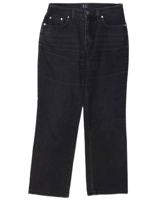 Trussardi Blugi Drepți Crop Femei L27 L26 Bumbac bleumarin
