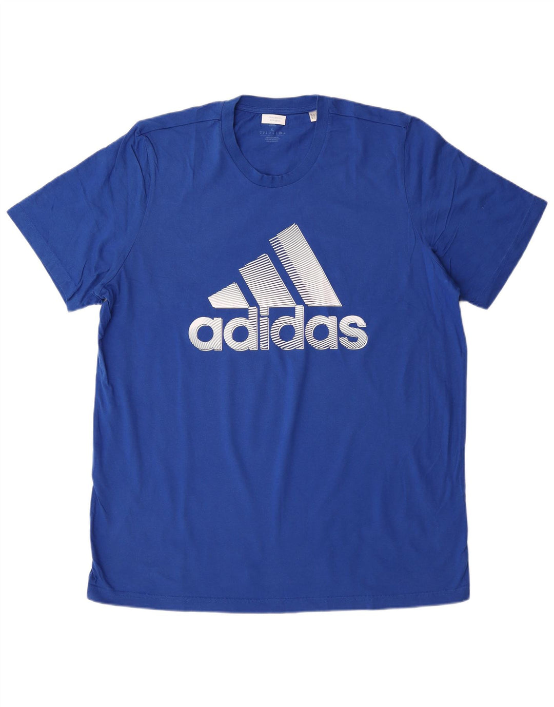 Tricou grafic pentru bărbați ADIDAS Top XL Bumbac albastru