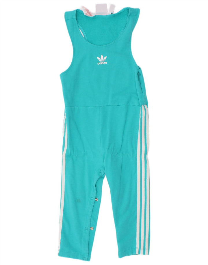 Salopetă fără mâneci pentru băieți Adidas 2-3 ani albastru