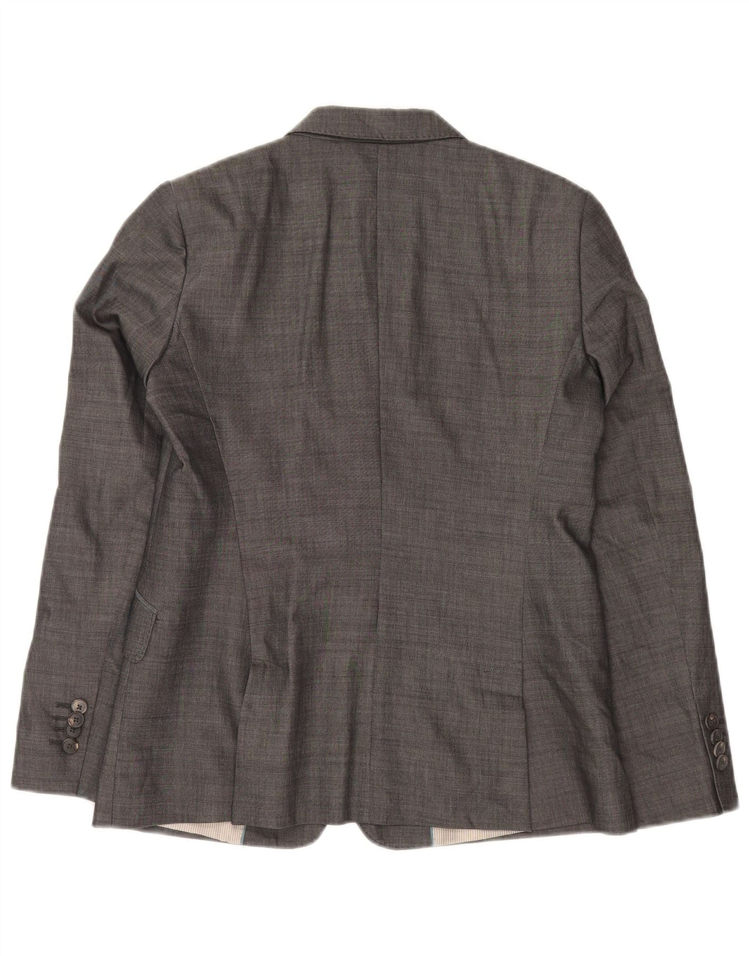 Massimo Dutti Jachetă pentru damă cu 2 nasturi EU 42 Bumbac mare gri