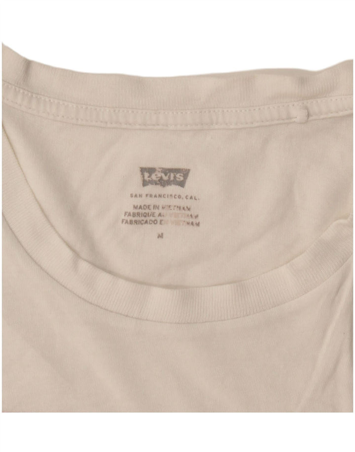 Tricou grafic Levi's pentru femei Top UK 14 Medium White