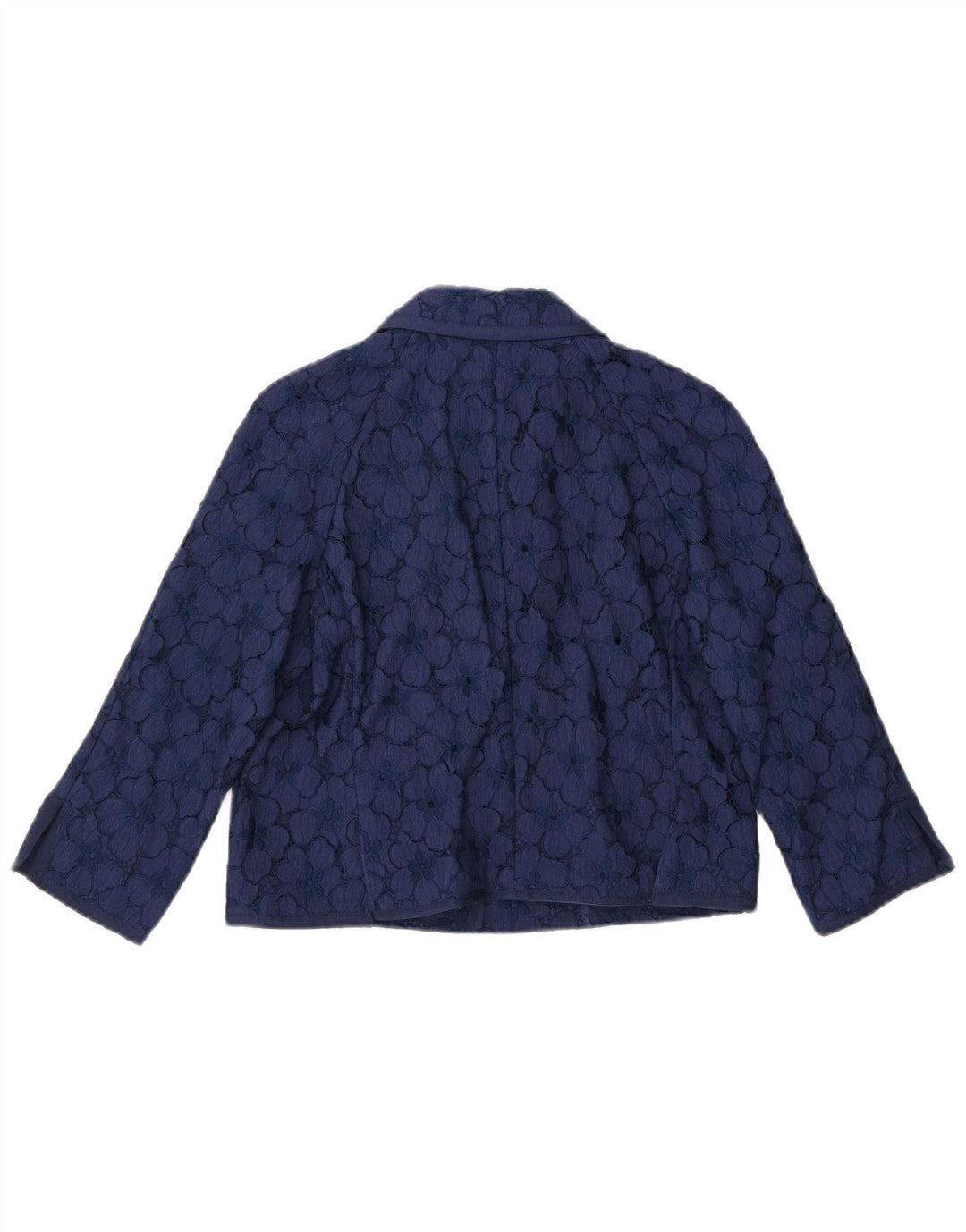 LUISA SPAGNOLI Jachetă cu mâneci 3/4 pentru femei IT 44 Medium Bleumarin