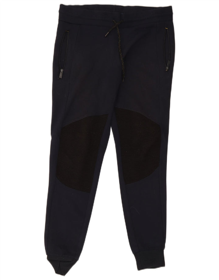 Pantaloni de trening pentru bărbați Zara Pantaloni de jogging mici, albastru bleumarin