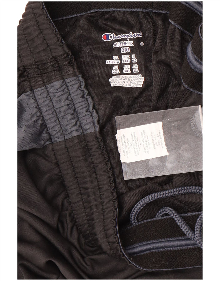 Pantaloni scurți sport Champion pentru bărbați 2XL, negru, poliester