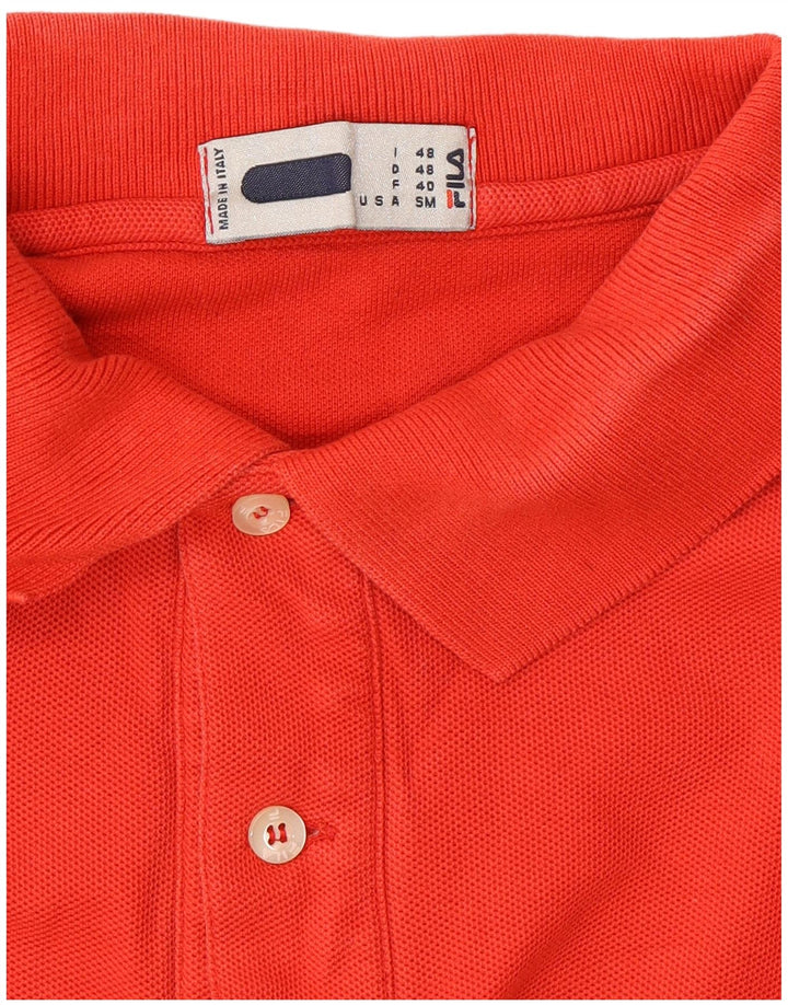 Tricou polo pentru bărbați FILA IT 48 Medium Red