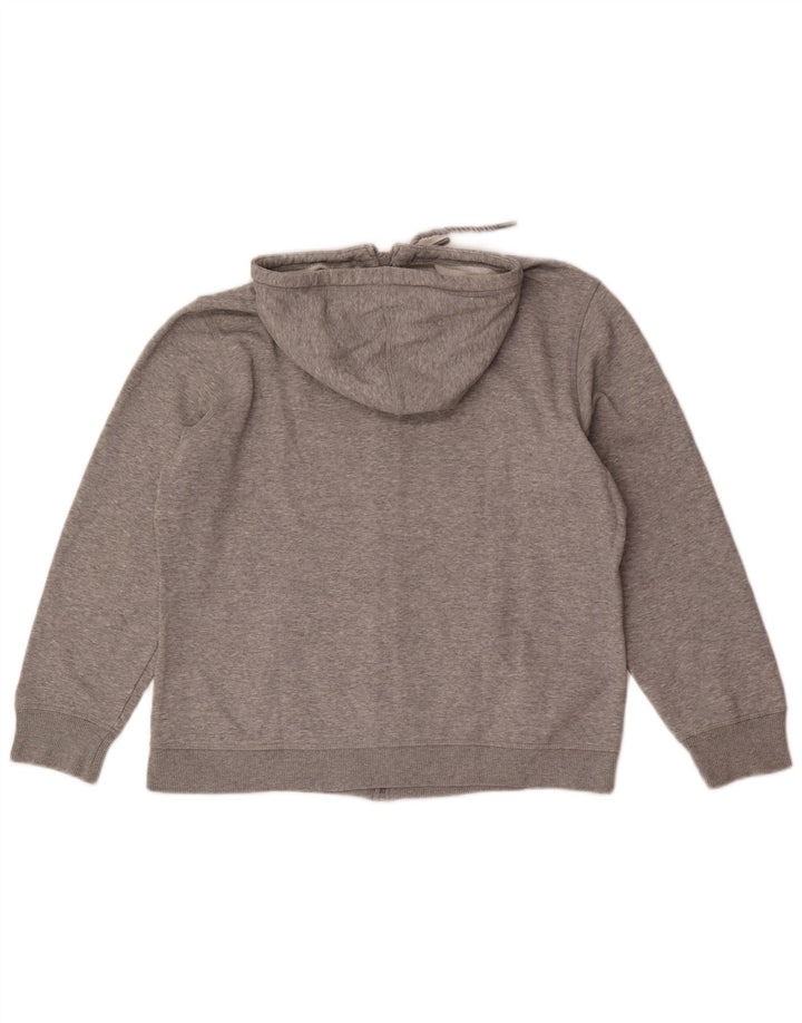 Pulover Puma pentru femei, cu fermoar, UK 16, mare, gri