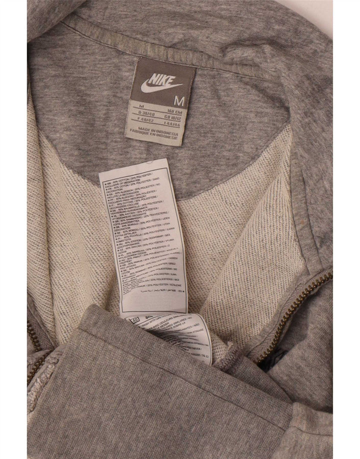 Jachetă de trening Nike pentru femei Marea Britanie 10/12, bumbac cu pete gri mediu