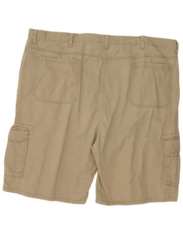 Pantaloni scurți cargo Wrangler pentru bărbați W46 3XL bumbac kaki
