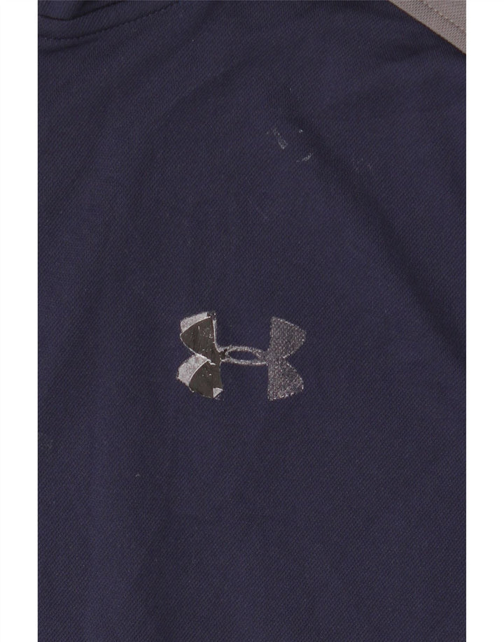 Jachetă de trening Under Armour Heat Gear pentru bărbați, mică, bleumarin