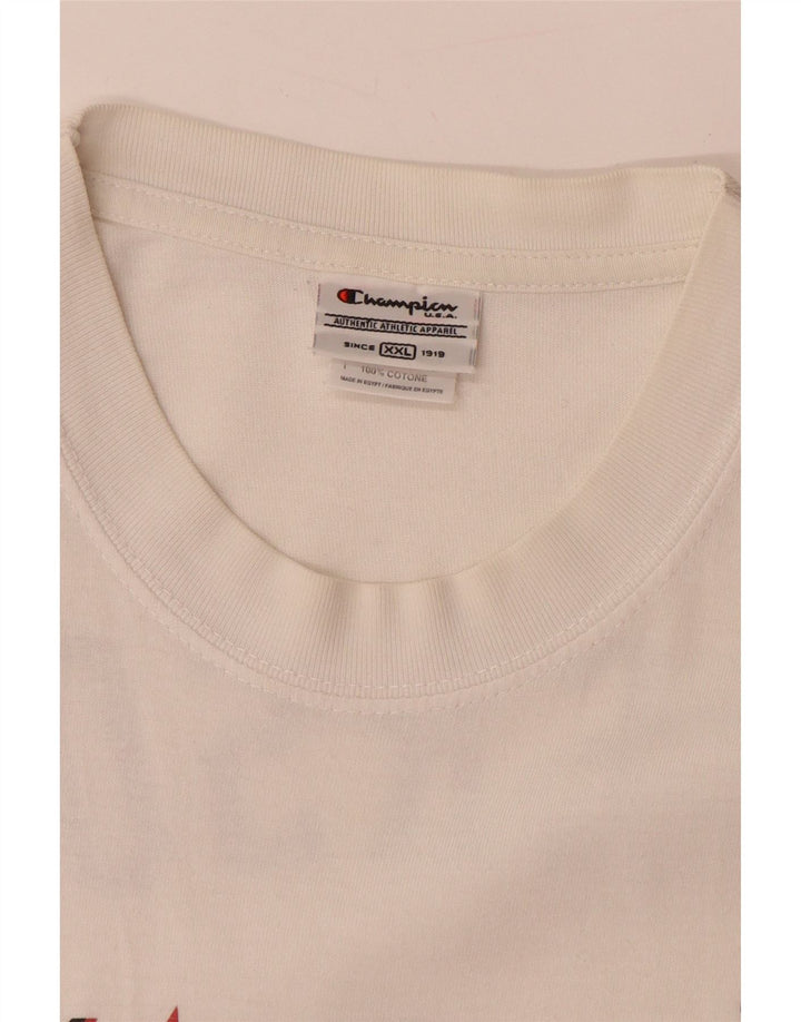 CHAMPION pentru bărbați Allen Iverson Philadelphia Graphic Vest Top 2XL alb