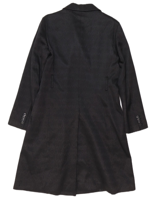 Strenesse Gabriele Strehle Palton dublu pentru femei UK 14 Medium Black