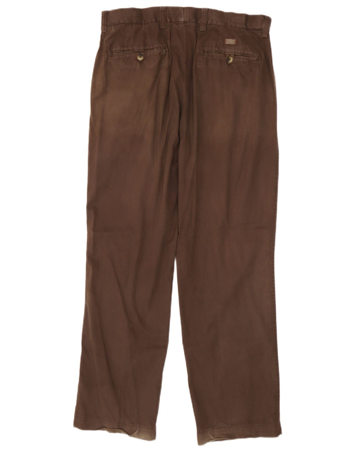 Marks & Spencer Pantaloni chino pentru femei Blue Harbour Pegged W34 L30 maro