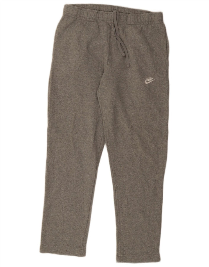 Pantaloni de trening Nike pentru bărbați, bumbac gri mediu