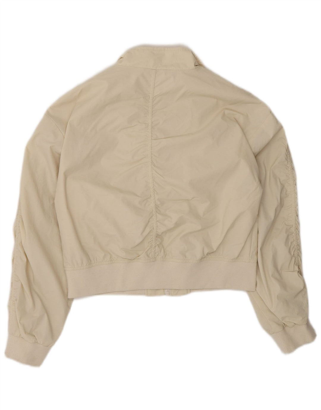Geaca Bomber Crop pentru Fete Marks & Spencer 11-12 Ani Poliester Bej