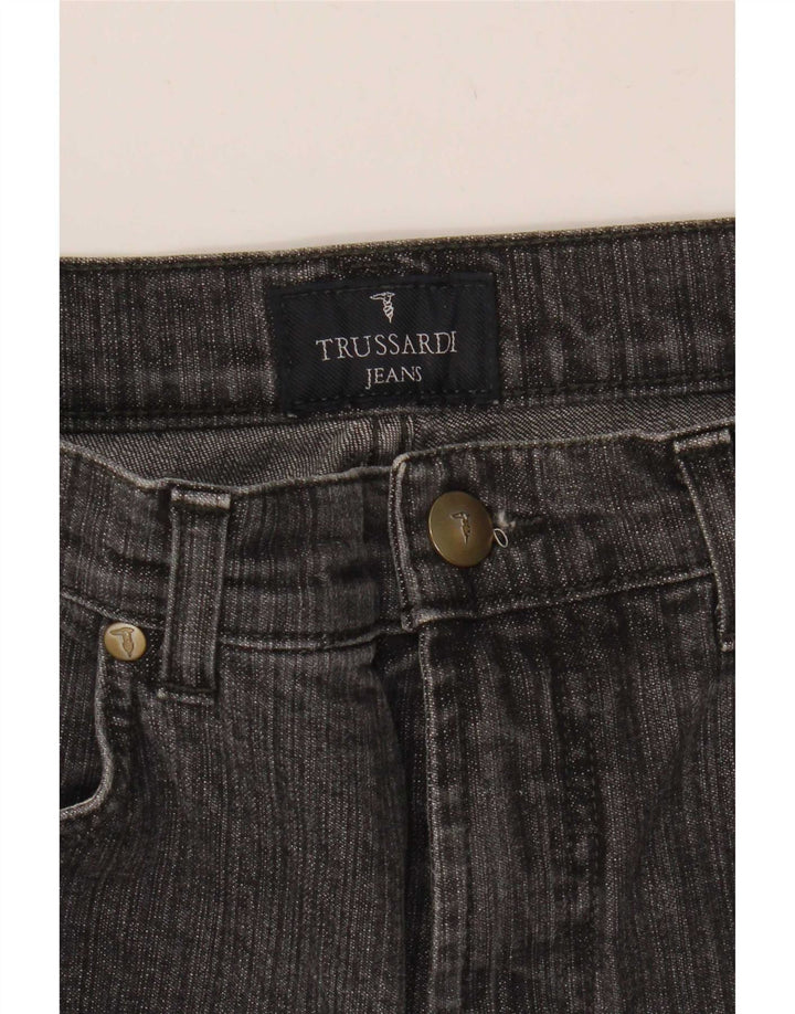 Trussardi, blugi bootcut pentru femei W30 L34 gri