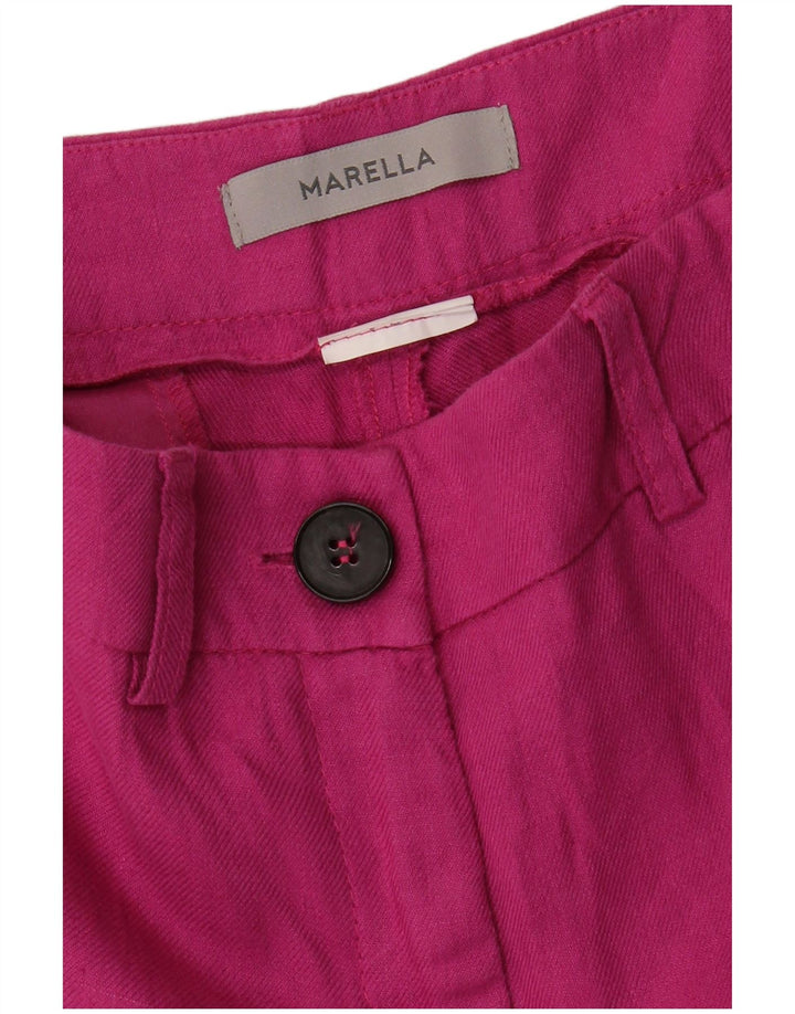 Pantaloni cropped pentru femei Marella L30 L24 roz