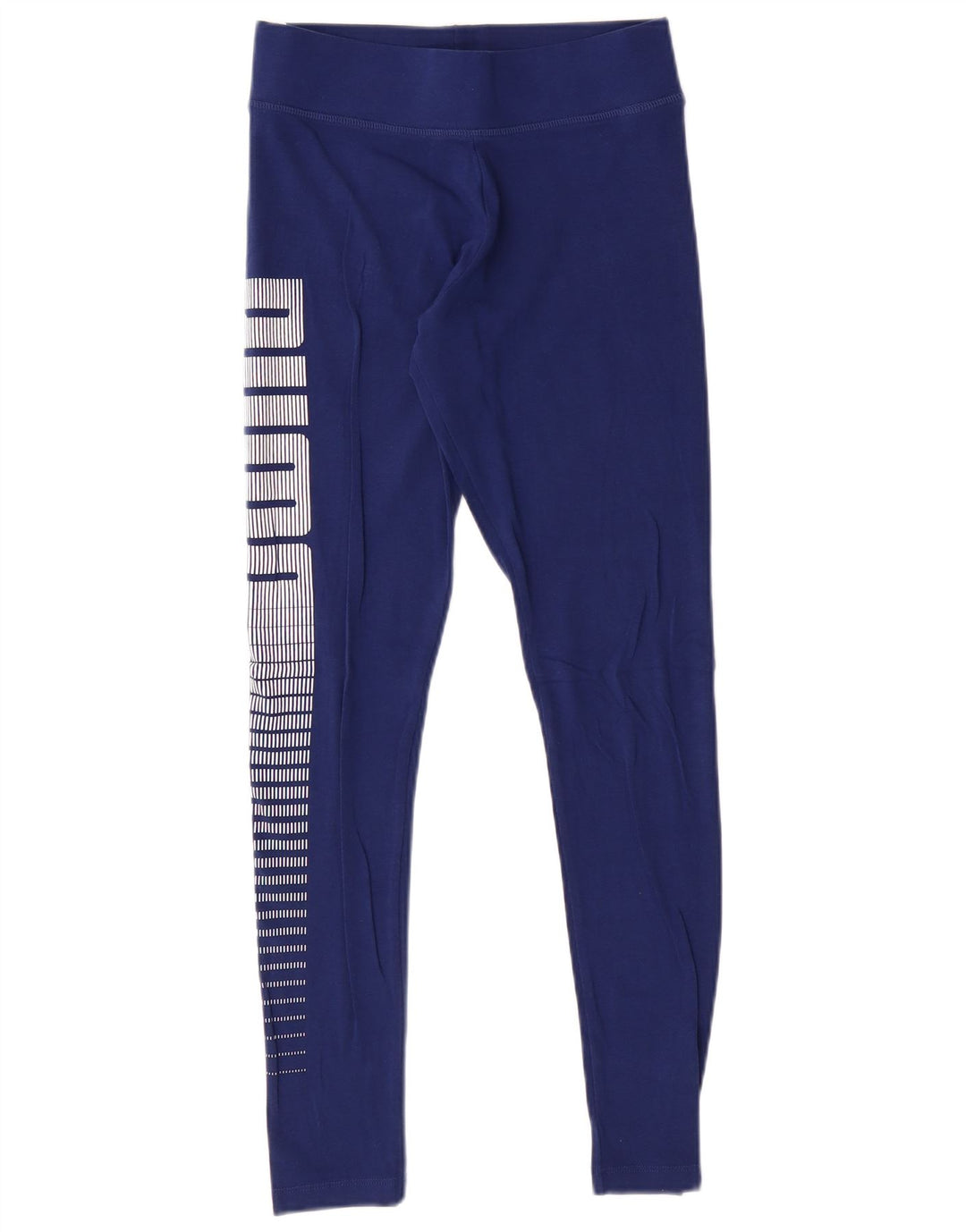Leggings grafic PUMA pentru femei UK 10 Small Blue Bumbac