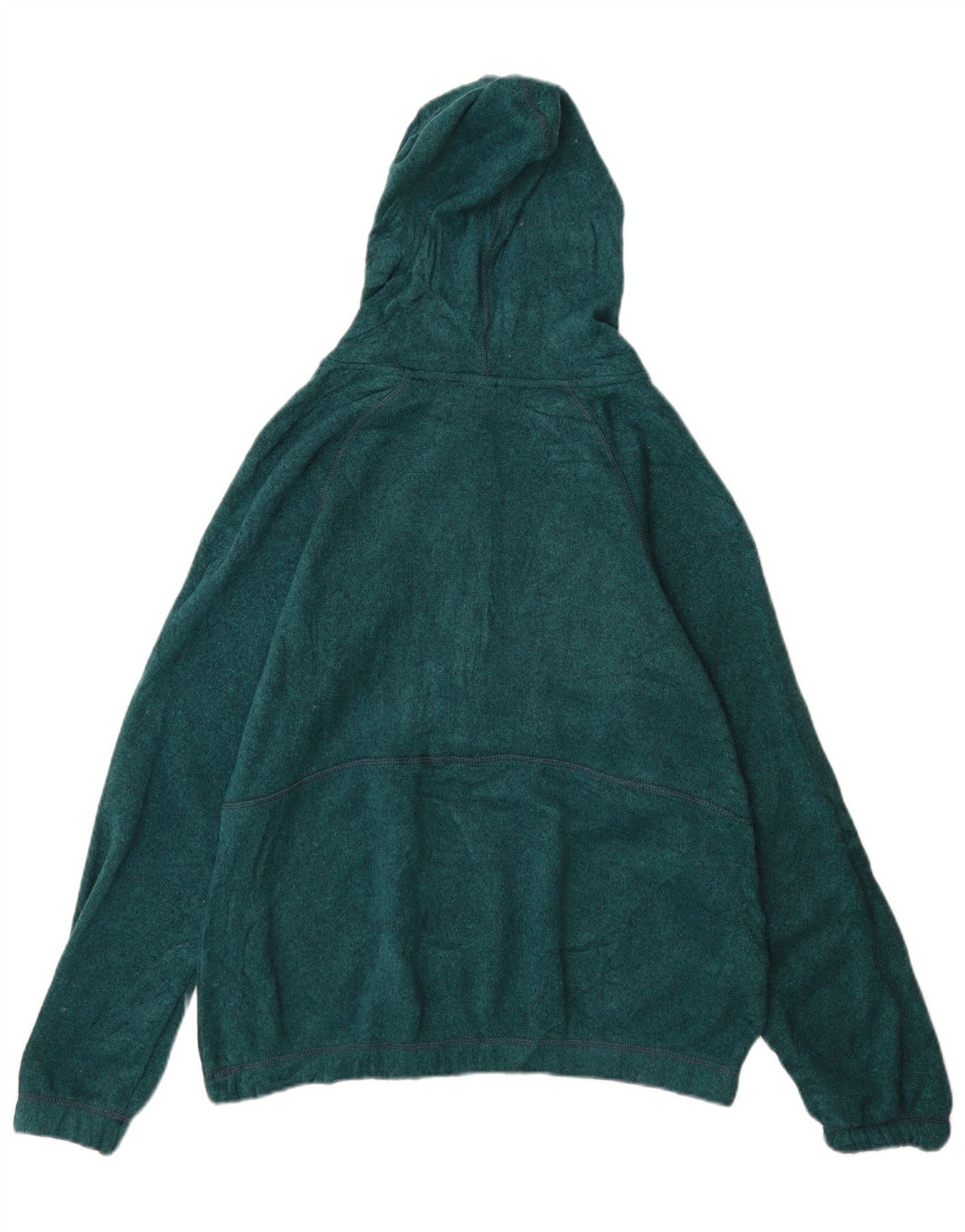 Pulover pentru femei Eddie Bauer cu gât cu nasturi, UK 14 Poliester verde mediu