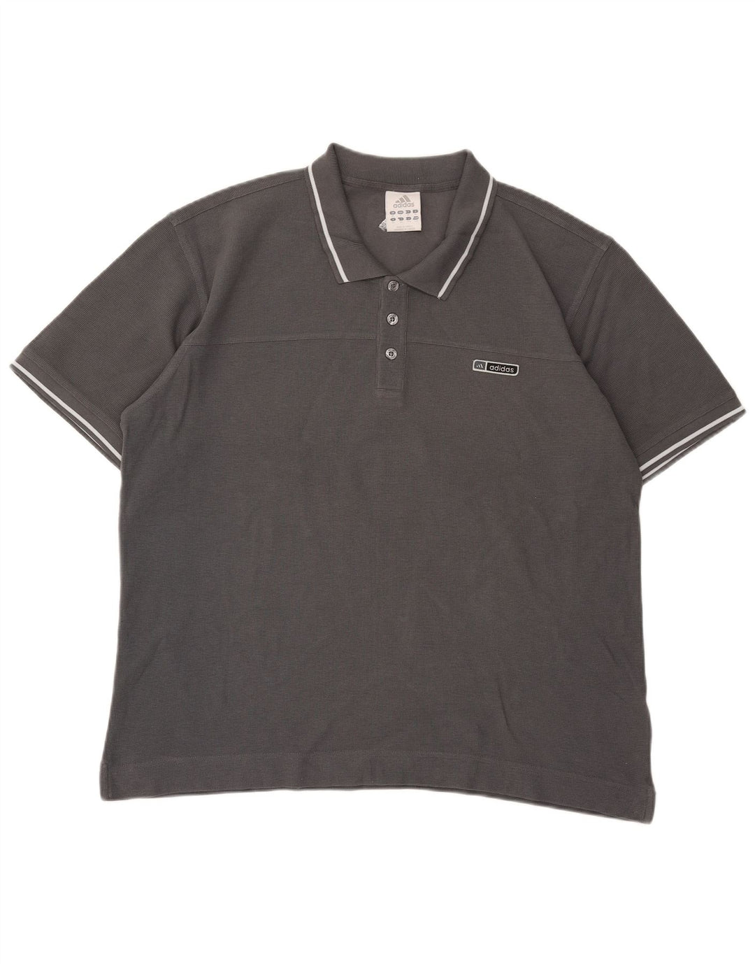 Tricou polo pentru bărbați Adidas XL bumbac gri