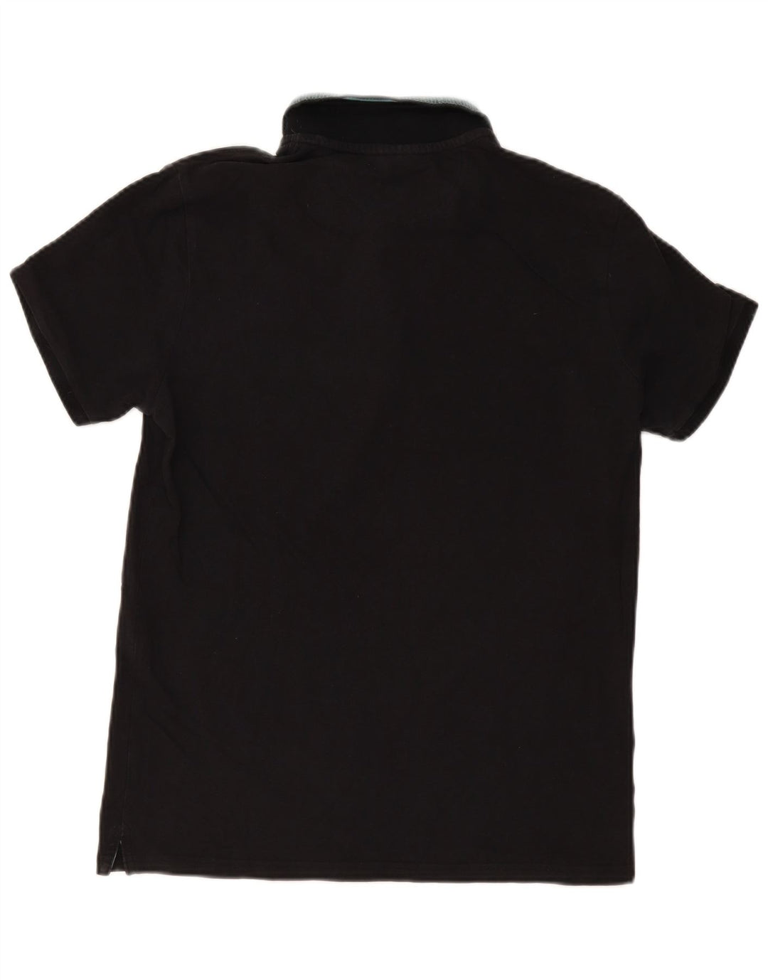 Tricou polo Champion pentru bărbați, mediu negru, cu dungi
